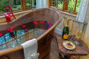 Seasonal flower arrangement